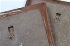 Two (2) J. McEwan Ceramic Coasters