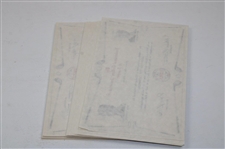 Lot of 1965 PGA of America National Golf Day 'Round of Champions' Citations