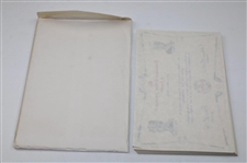 Lot of 1965 PGA of America National Golf Day 'Round of Champions' Citations