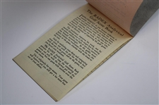 1928 Radex Analytical Golf Score Book 'Thirty Games' by The Radax Press