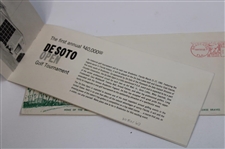 1960 De Soto Open Program