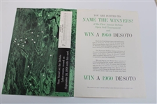 1960 De Soto Open Program