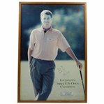 Lee Janzen Signed Cross Creek Pro Collection Poster Framed with Inscription JSA ALOA