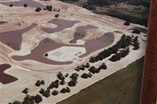 1989 Kissimmee Country Club Under Construction - Framed