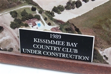 1989 Kissimmee Country Club Under Construction - Framed