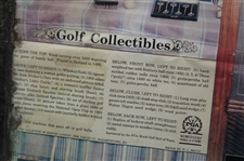 Feature Article 1988 Golfweek Magazine Tom Stine, Publisher 'Golf Collectibles' - Framed