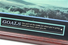 Goals' Motivational Poster - Framed
