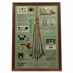 A Gallery Of Golf History - Framed