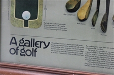 A Gallery Of Golf History - Framed