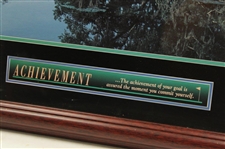 Achievement' Motivational Poster - Framed 