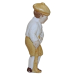 Vintage Miniature Male Golfer with Golf Club - Germany