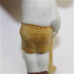 Vintage Miniature Male Golfer with Golf Club - Germany