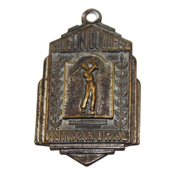 1942 Wilson College Intramural Golf Runner-Up Medal