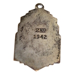 1942 Wilson College Intramural Golf Runner-Up Medal