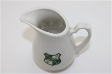 Classic Pine Needles White with Green Logo Small Pitcher