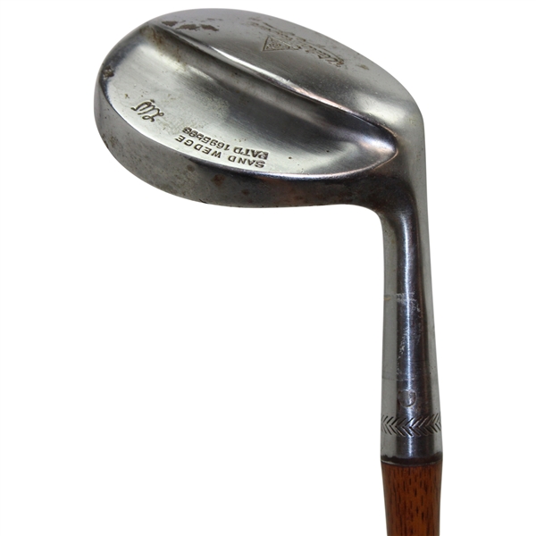 c.1929 Walter Hagen Concave Sand Wedge Pat-D 1695598 Ladies w/LW & Shaft Sticker Remnants