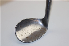 c.1929 Walter Hagen Concave Sand Wedge Pat-D 1695598 Ladies w/LW & Shaft Sticker Remnants