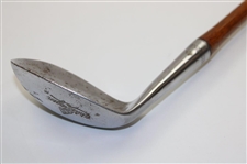 c.1929 Walter Hagen Concave Sand Wedge Pat-D 1695598 Ladies w/LW & Shaft Sticker Remnants