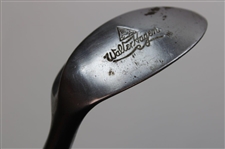 c.1929 Walter Hagen Concave Sand Wedge Pat-D 1695598 Ladies w/LW & Shaft Sticker Remnants