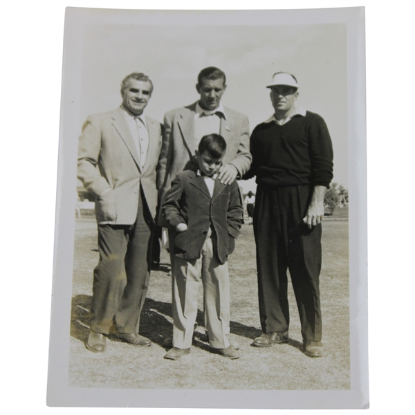 1955 Phoenix Open Golf Tournament Photo w/Frank Stranahan , George Elias & others