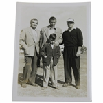 1955 Phoenix Open Golf Tournament Photo w/Frank Stranahan , George Elias & others