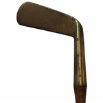 Vintage Willie Dunn Brass Putter w/20 Shaft Stamp
