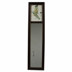 Lackawanna Railroad Lady Golfer with Mirror - Framed