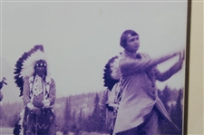 Cowboys & Native Americans Golfing - Framed
