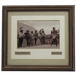 1903 Golfing at Banff Springs Photo - Framed