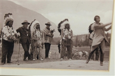 1903 Golfing at Banff Springs Photo - Framed