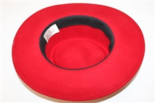 Chi Chi Rodriguez's Personal Scala Collection Red Cowboy Hat 