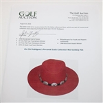 Chi Chi Rodriguez's Personal Scala Collection Red Cowboy Hat 