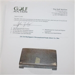 Chi Chi Rodriguez's Personalized Poole Silver Co. Box 