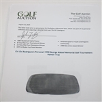 Chi Chi Rodriguez's Personal 1990 George Maloof Memorial Golf Tournament Nambe Tray