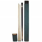 Chi Chi Rodriguezs Personal Pool Cue w/Carrying Case Engraved "Chi Chi Rodriguez"