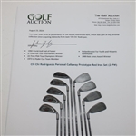 Chi Chi Rodriguez's Personal Callaway Prototype Red Iron Set (2-PW) 