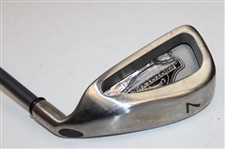 Chi Chi Rodriguez's Personal Callaway Prototype Black Iron Set (2-PW) w/Lead Tape