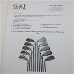 Chi Chi Rodriguez's Personal Callaway Prototype Black Iron Set (2-PW) w/Lead Tape