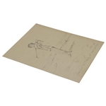 1928 Pencil Drawing Sketched at Westward Ho