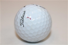 Patrick Cantlay Signed Titleist 1 Logo Golf Ball JSA ALOA