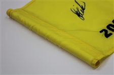 Stewart Cink Signed 2004 NEC WGC Championship Used Hole #2 Flag w/COA & JSA ALOA