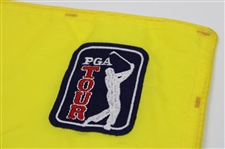 Mike Weir Signed 2001 Tour Championship Used Hole #5 Flag w/COA & JSA ALOA