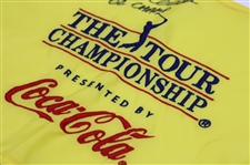 Retief Goosen Signed 2004 Tour Championship Used Hole #4 Flag w/COA & JSA ALOA