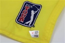 Retief Goosen Signed 2004 Tour Championship Used Hole #4 Flag w/COA & JSA ALOA