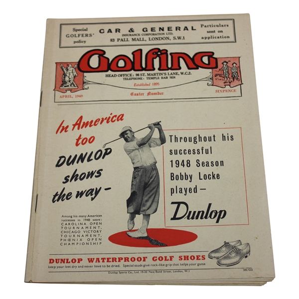 1949 Golfing Magazine - April