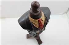 Vintage Blackheat Golf Club Themed Mannequin Hat Display Stand - 23 Tall