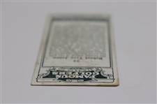 1927 Bobby Jones W.A. & A.C. Churchman Imperial Tobacco Famous Golfers Card #28 - Small