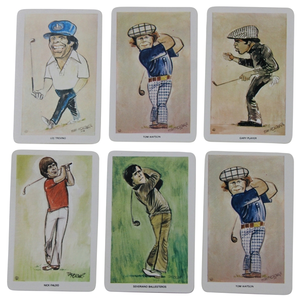 Six (6) 1979 Venorlandus Our Heroes Flik Cards