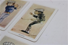 Six (6) 1979 Venorlandus Our Heroes Flik Cards