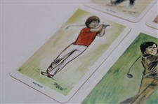 Six (6) 1979 Venorlandus Our Heroes Flik Cards